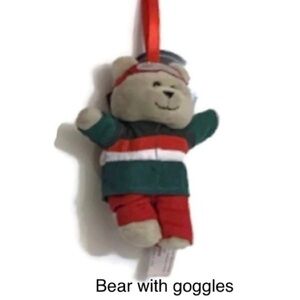 Starbucks Bearista Bear  2019 Christmas Ornament